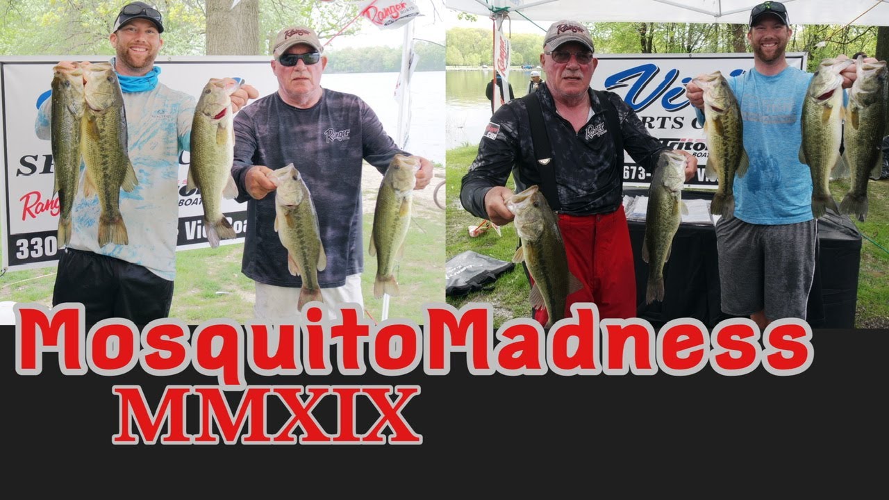 Fishing my First Mosquito Madness Bass Tournament | MMXIX | Mosquito Lake