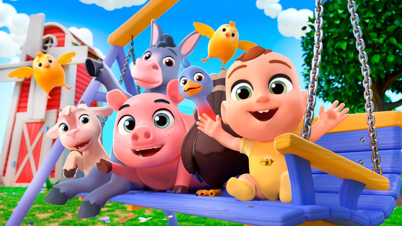 Tick-Tock Swing Song | Baby songs | Nursery Rhymes & Kids Songs