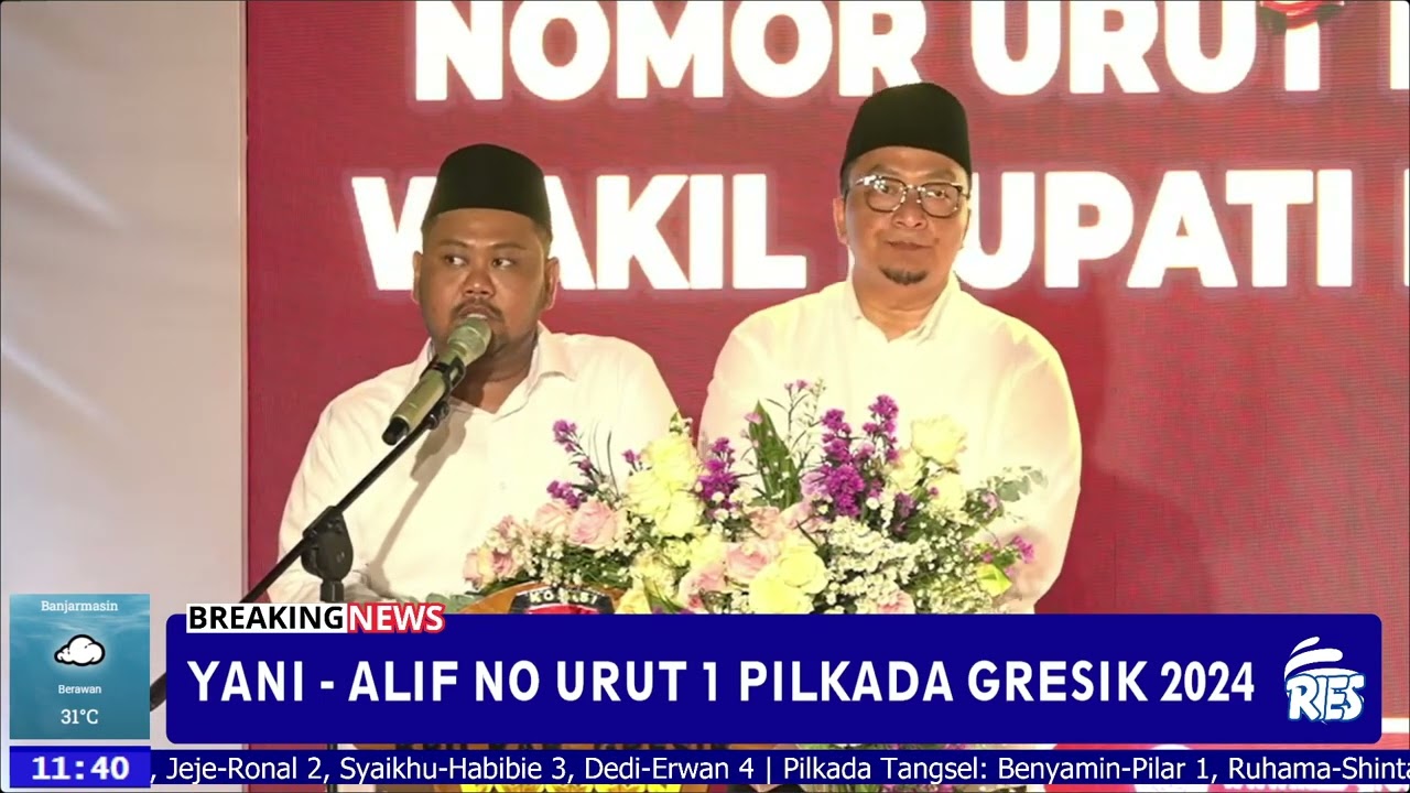 YANI - ALIF NO URUT 1 PILKADA GRESIK 2024