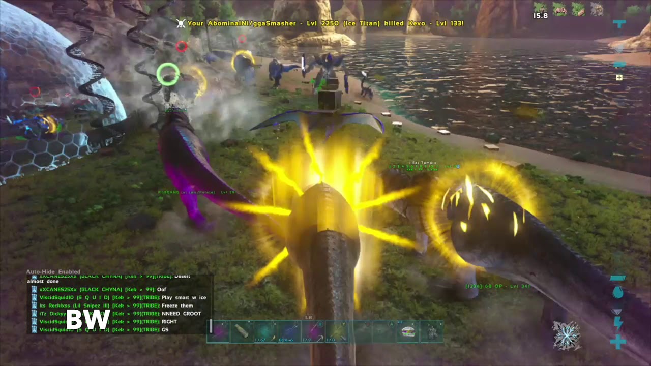 100% Savages Troll Fob on Server 53 (Ark Official PvP)