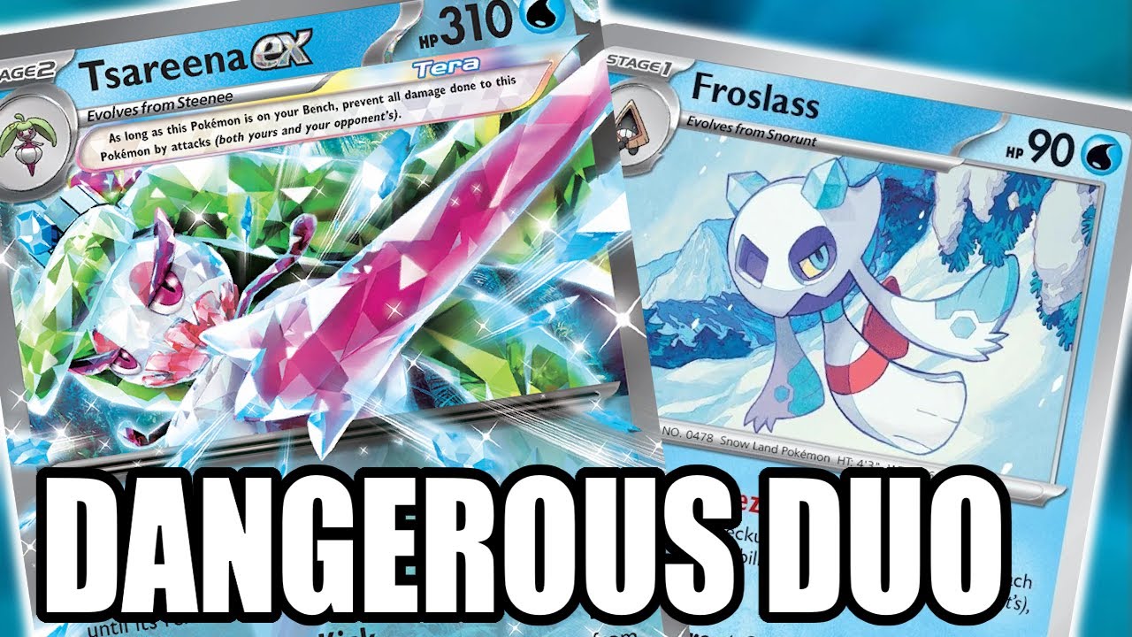 Tsareena ex and Froslass are a DANGEROUS DUO! - Stellar Crown | PTCGL Gameplay
