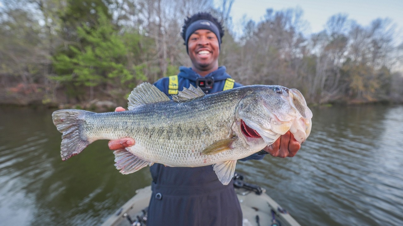 This GIANT Bass Won Us the Tournament
