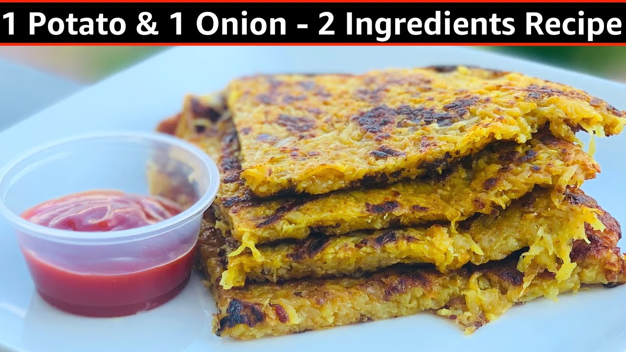 2 Ingredients Snack Recipe !!!! 1 Potato & 1 Onion !!!! Quick & Easy Evening Snacks Recipe !!!!