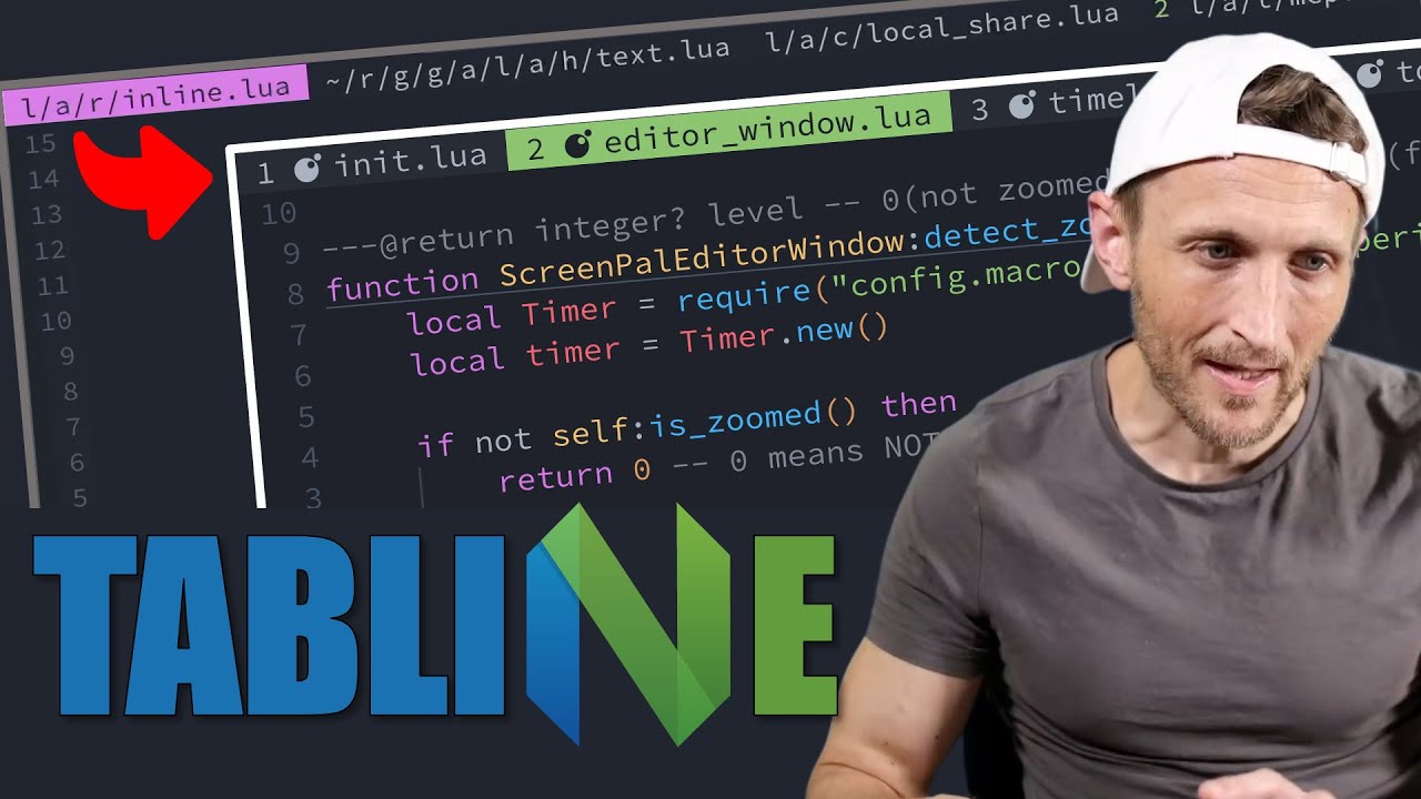 Stop Use Ugly Tabs - feat lualine.nvim
