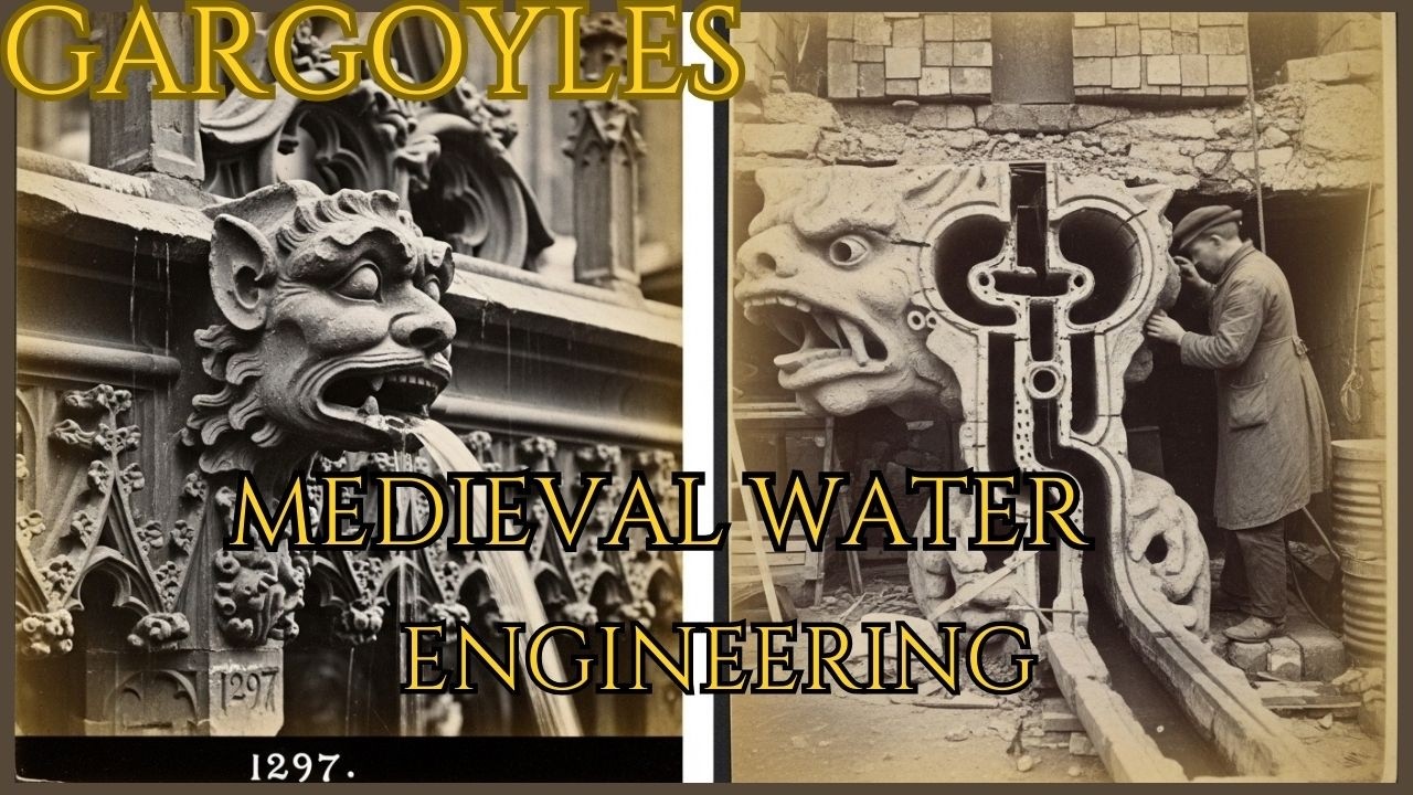 Gargoyles & Water Flow — The HYDRAULIC Technology Hidden in Plain Sight