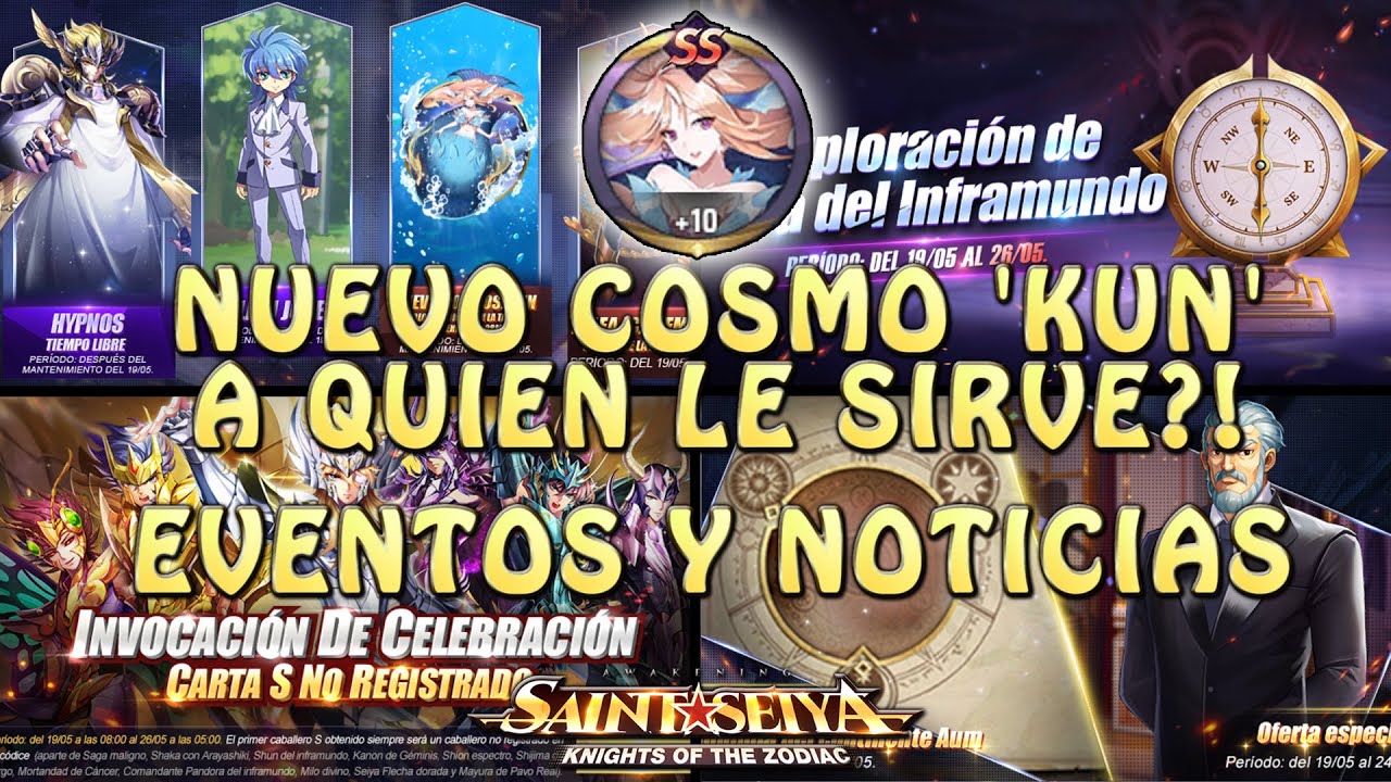 MEJOR EVENTO DE COSMO HASTA AHORA?! 'KUN' - COMO FUNCIONA Y A QUIEN LA SIRVE?! Saint Seiya Awakening