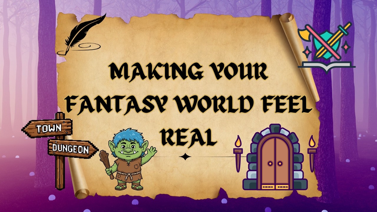 ✨🐉📚 Writing Fantasy That Feels Real | The Secret Most Writers Miss ✨