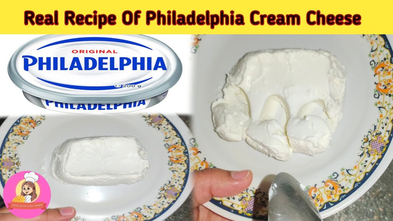 Homemade Cream Cheese Recipe | Philadelphia Style Cream Cheese | Cream Cheese For Cheese Cakes |