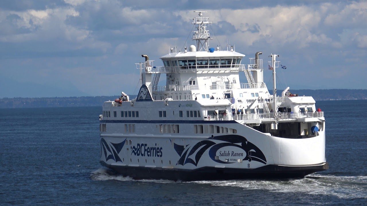 Vancouver to Victoria BC Ferry Ride in 4K (UHD)