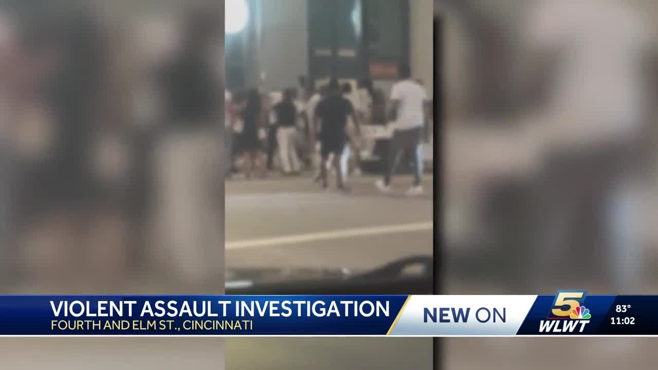 Video showing violent assault goes viral; police say they're investigating