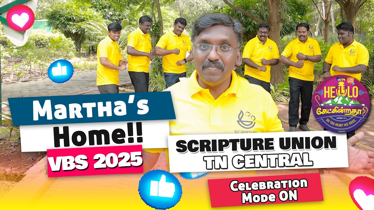 Martha's Home | VBS 2025 | Tamil Action Song | HELLO! கேட்கிறதா? | SU TamilNadu Central