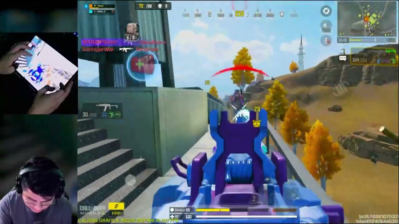 Partida intensa - Cod Mobile