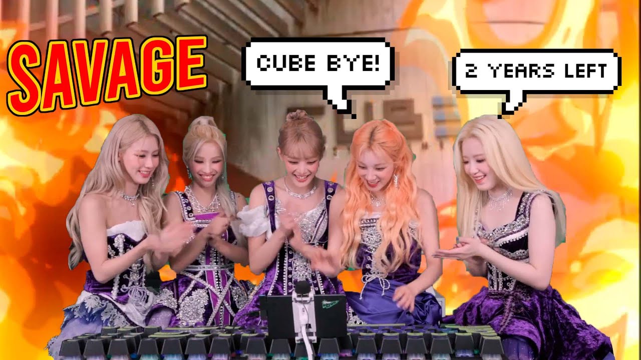 (G)I-DLE being honest with CUBE - 2 years left Bye CUBE -
