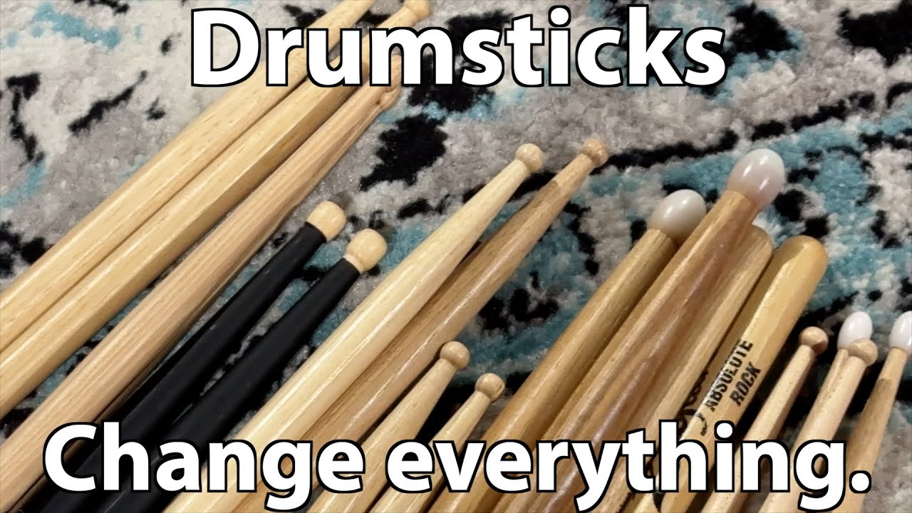 Drumsticks, more than just pieces of wood.