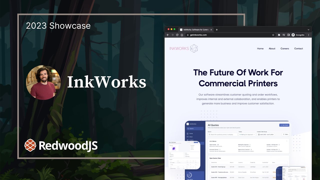 RedwoodJS Showcase - InkWorks