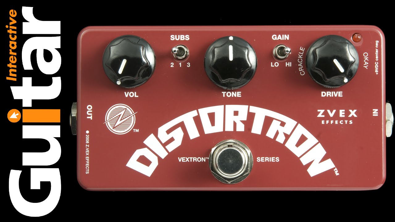 ZVEX Vextron Distortron | Guitar Effects Pedal | Review