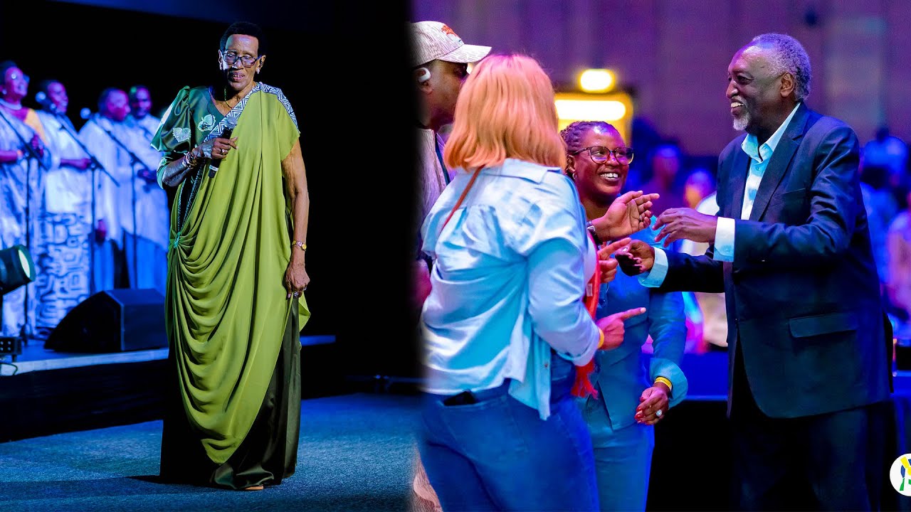 MARIYA YOHANA ARIRIMBYE INDIRIMBO YAHIMBIYE PEREZIDA KAGAME|TITO RUTAREMARA MU BITABIRIYE IGITARAMO