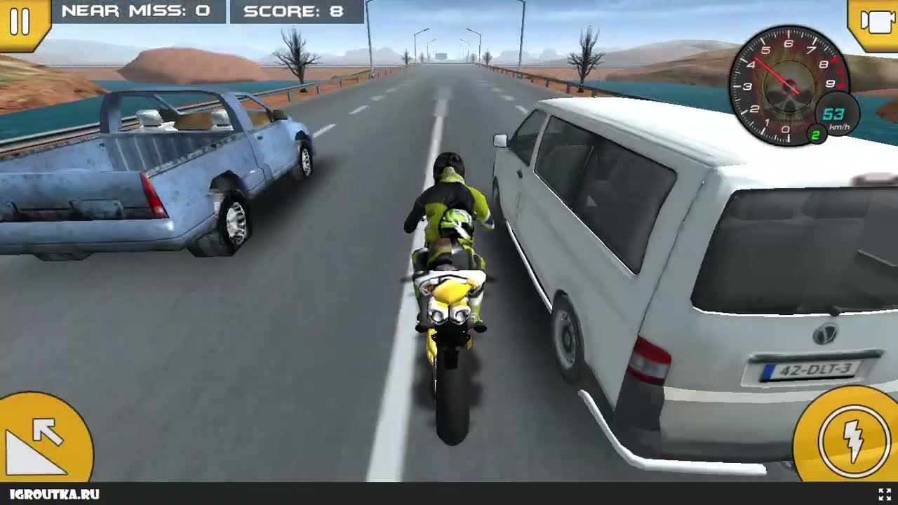 HlGHWAY TRAFFlC Blake STUNTS nice gameplay video PC 😀