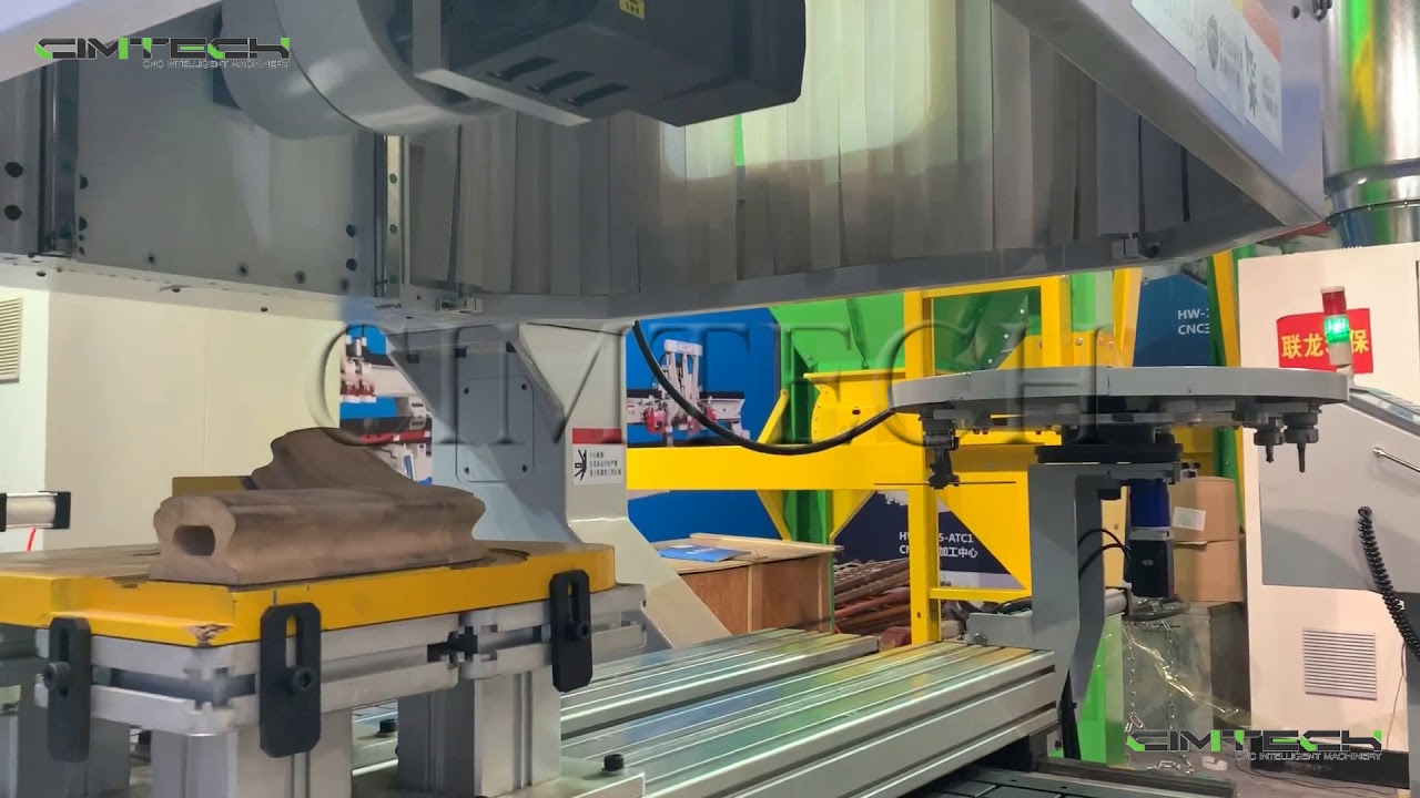 6 axis cnc router machine, high precision solid wood router machine