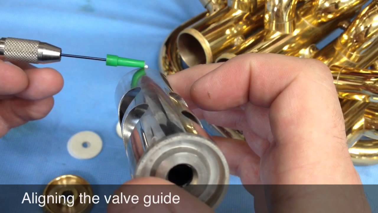 Yamaha low brass valve guides