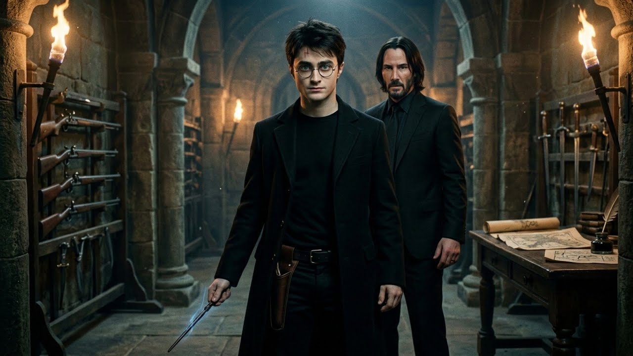 What If Harry Potter Was Trained by John Wick and Became the Most Feared Magical Assassin Alive?