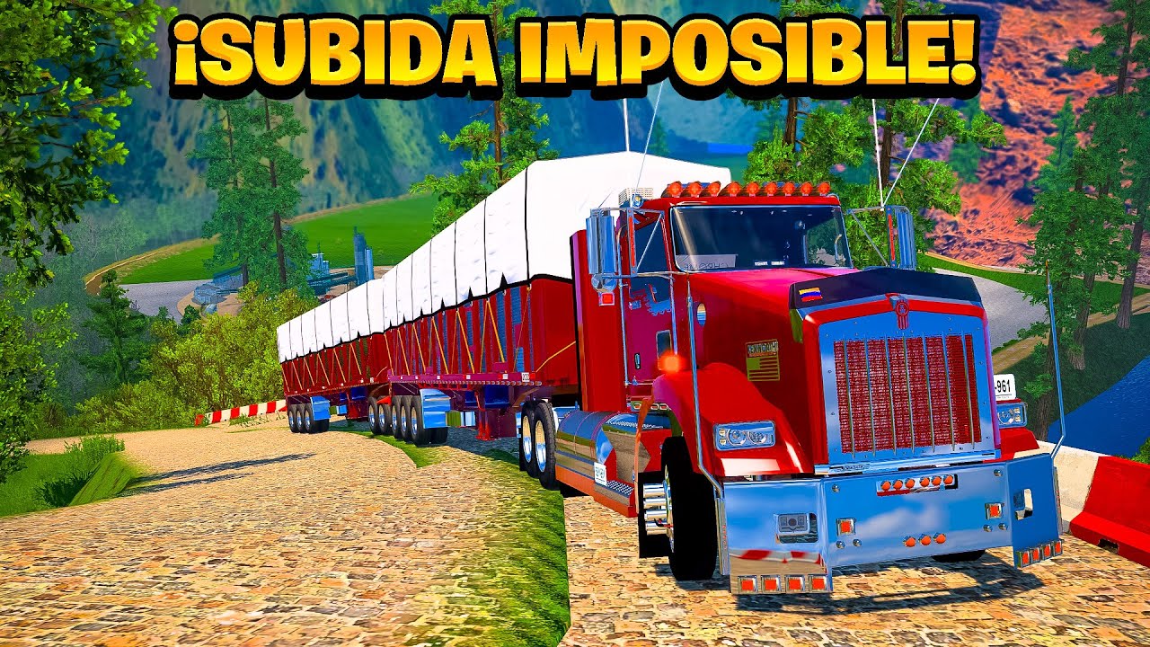 ¡Se QUEDA LA T800 en SUBIDA IMPOSIBLE! | American Truck Simulator
