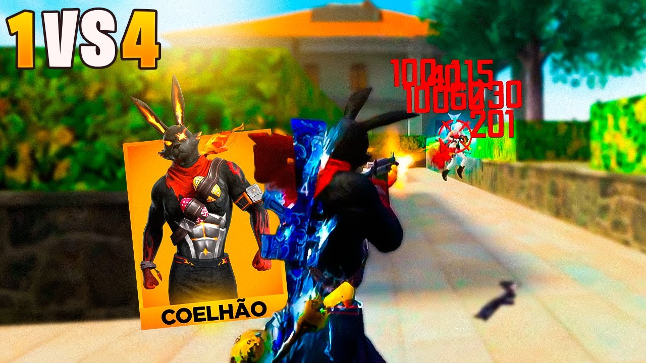 ESSA NOVA SKIN ME DEIXOU INSPIRADO PARA ENFRENTAR ESSAS SQUADS DE PROPLAYERS!! FREE FIRE MOBILE