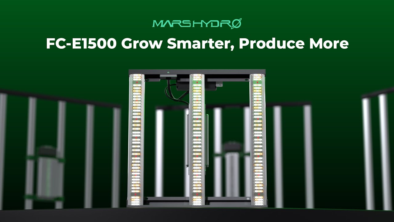 Mars Hydro FC-E1500🌱 Powerful Budget Grow Light for 2x2 Grow Tents!