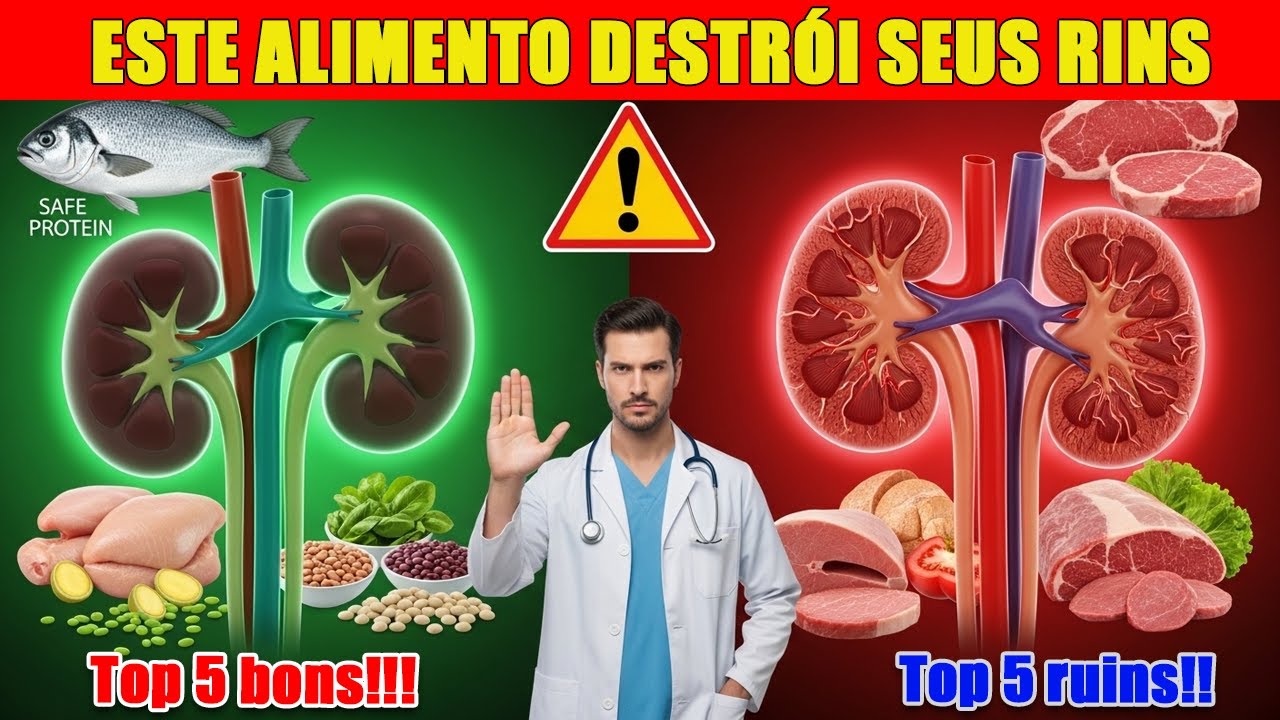 Creatinina Alta? As Melhores e Piores Proteínas para Rins Fracos
