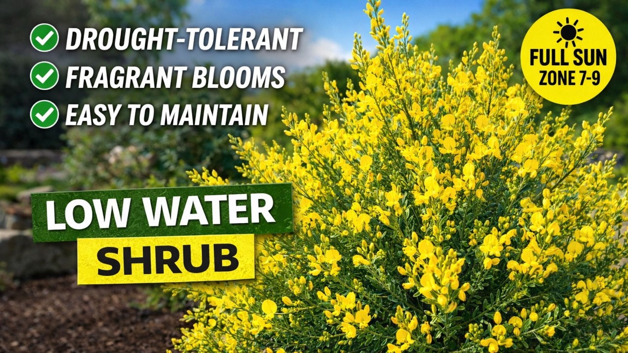 SWEET BROOM SHRUB | Genista Cytisus x spachiana