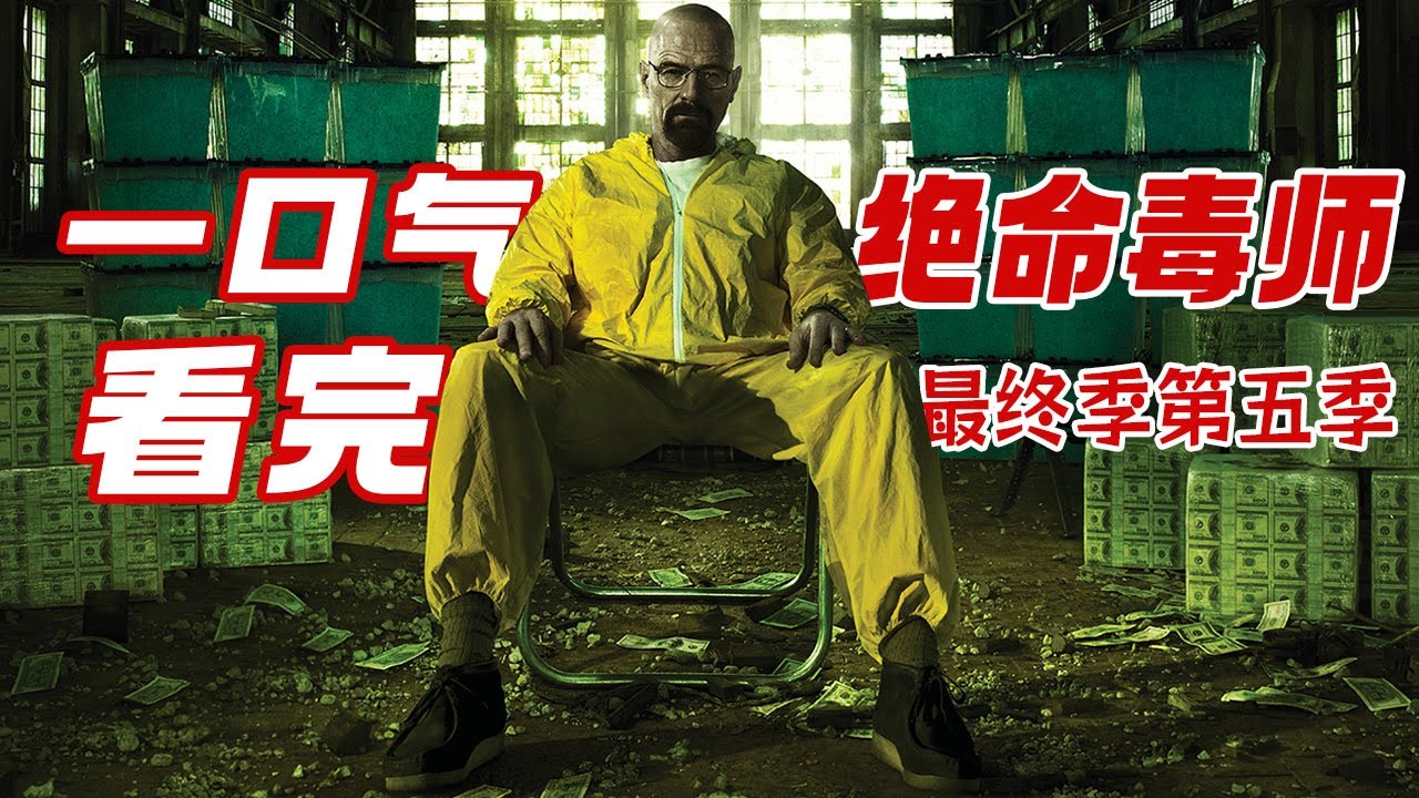 一口气看完《绝命毒师》第五季，世纪神剧大结局，老粉看哭，路人看懵，再见了老白