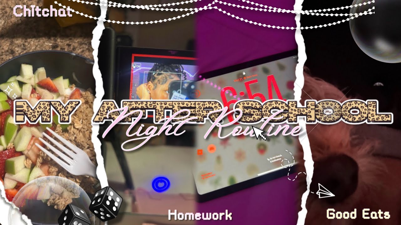 MY AFTER SCHOOL NIGHT ROUTINE|| chit-chat, good eats, homework||