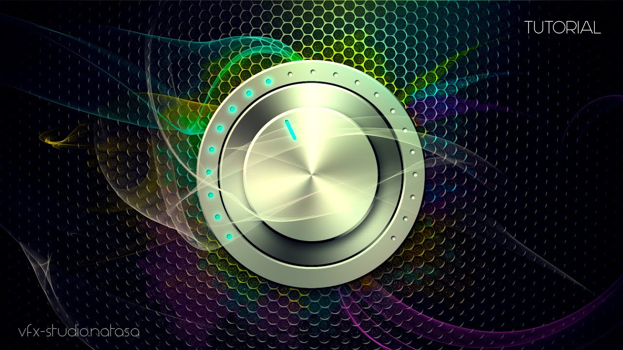 Audio volume knob in Photoshop [TUTORIAL]