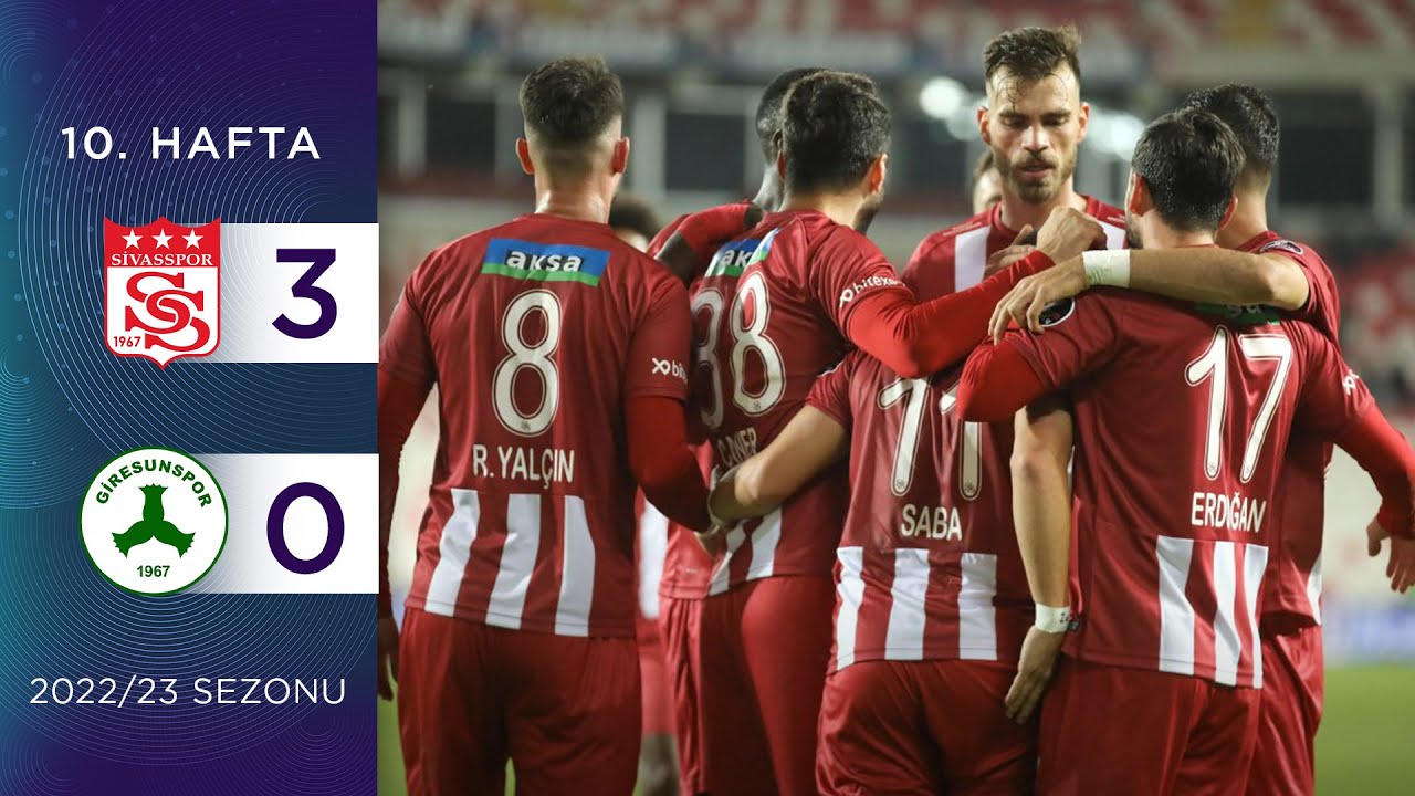 Demir Grup Sivasspor (3-0) Bitexen Giresunspor | 10. Hafta - 2022/23