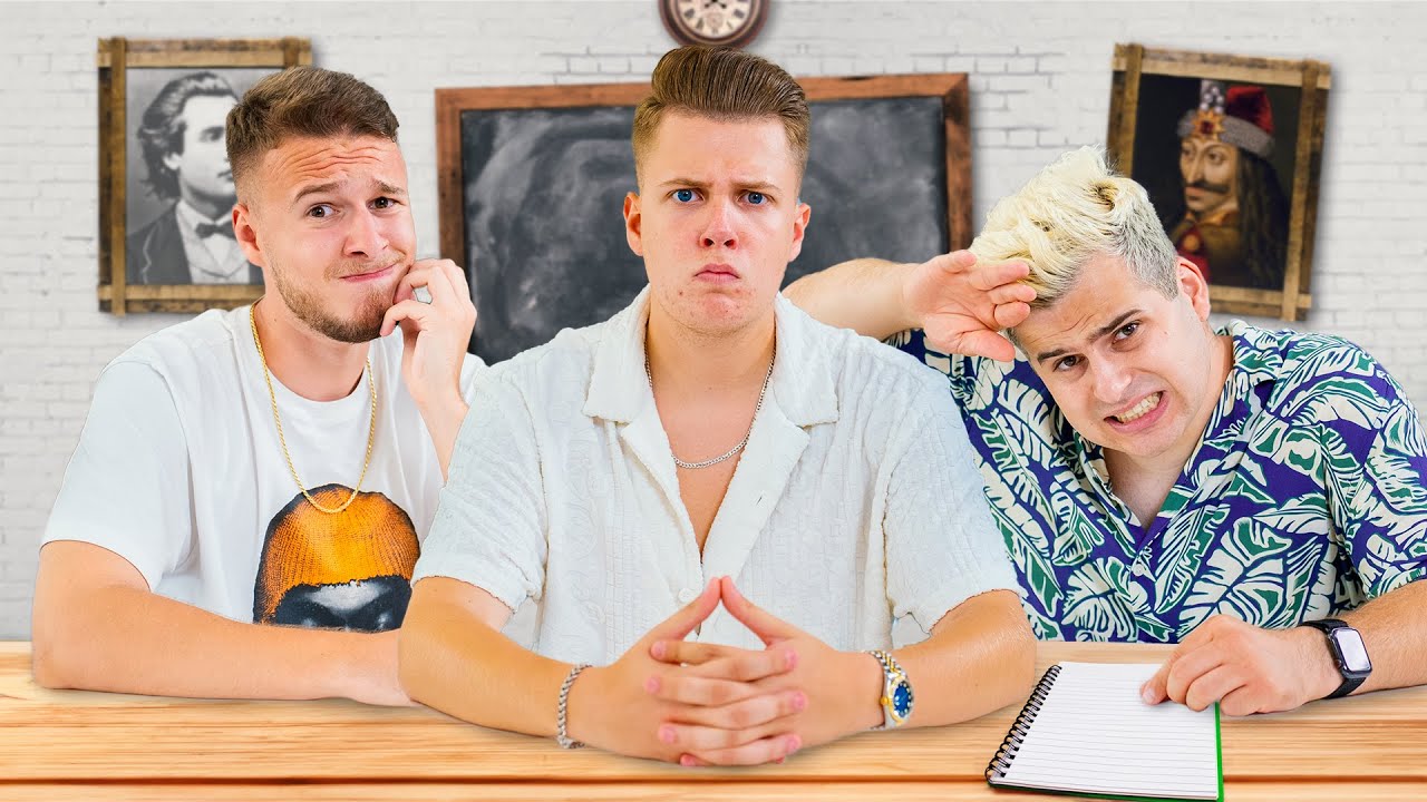 YOUTUBERII SE INTORC LA SCOALA cu Mitzuu, Zbir, S1KE, Madalin si RobyNET