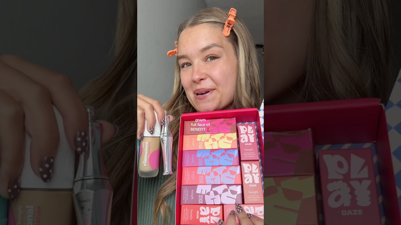 Полный макияж от @benefitcosmetics с использованием НОВИНОК 👀💄✨ #benefitcosmetics #makeupchallenge
