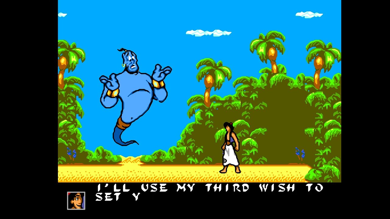 Aladdin | Master System | Full Game [Upscaled to 4K using xBRz]