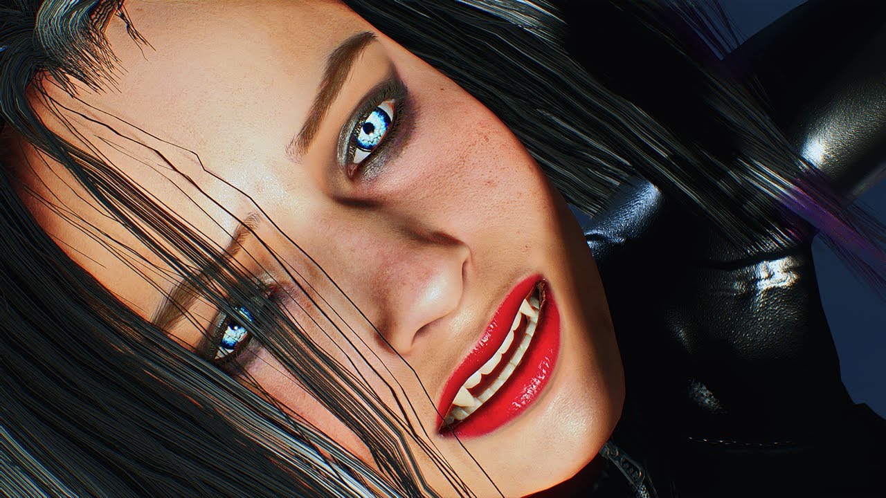 Vampire Claire Mod - Meeting the Birkins - Resident Evil 2 Remake Mods