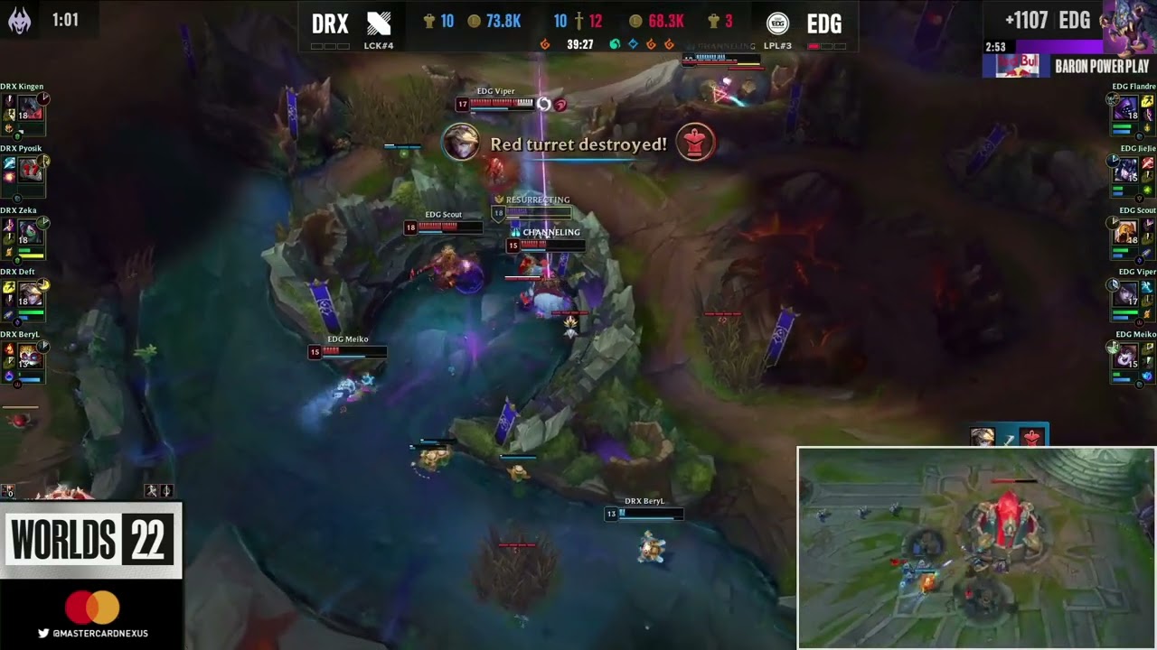 EDG vs DRX | Deft backdoor but...