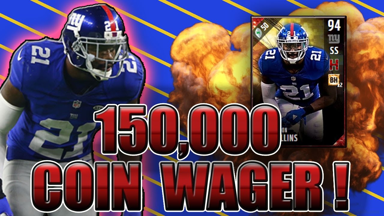GOT 94 LANDON COLLINS! (150K WAGER) - MADDEN NFL 17 ULTIMATE TEAM