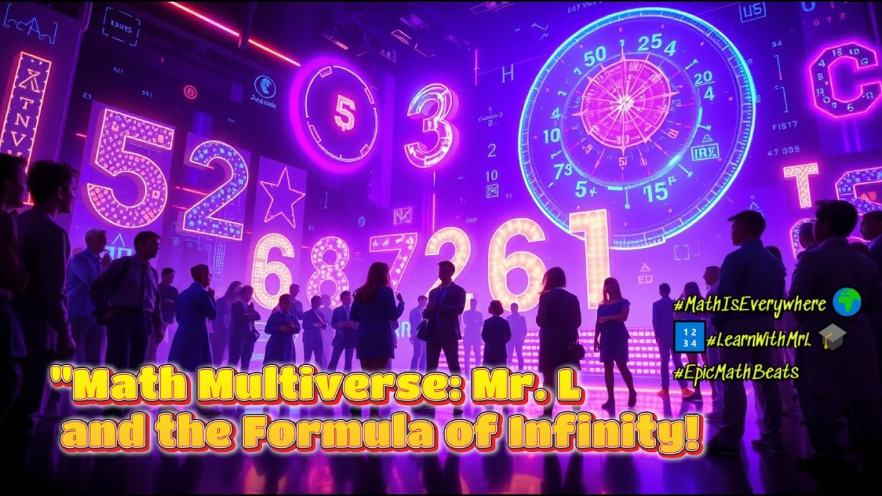 Math is Everywhere!  Fun & Catchy Math Song with Mr. L | Learn Math Through Music!
