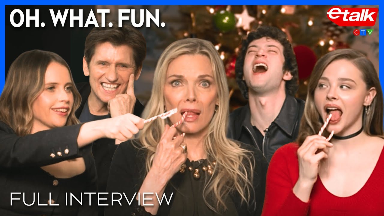 Michelle Pfeiffer and Chlo&euml; Grace Moretz do their best Chewbacca Impressions | 'Oh. What. Fun.'