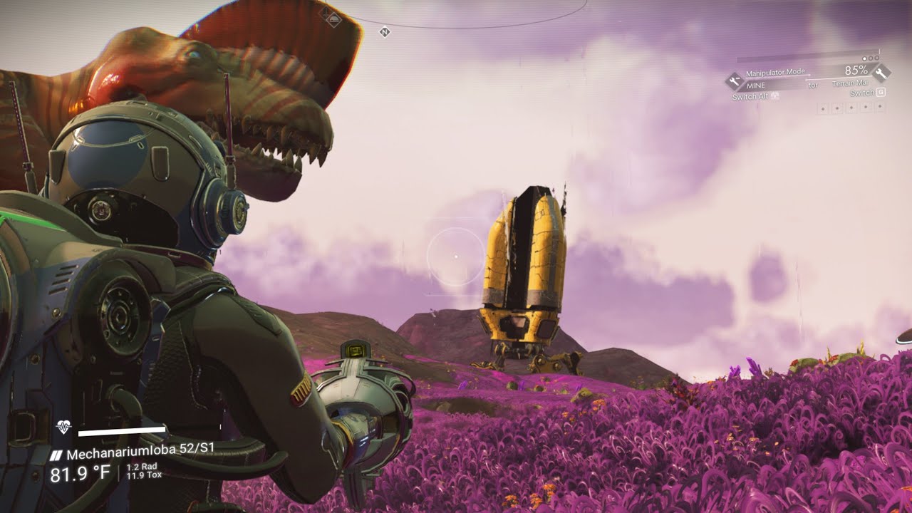No Man's Sky: Synthetic Pets! Walking Buildings and Cyberhorses!