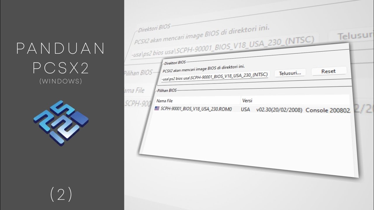 Cara Download & Pasang BIOS di PCSX2 (Emulator PS2) | Tutorial Lengkap
