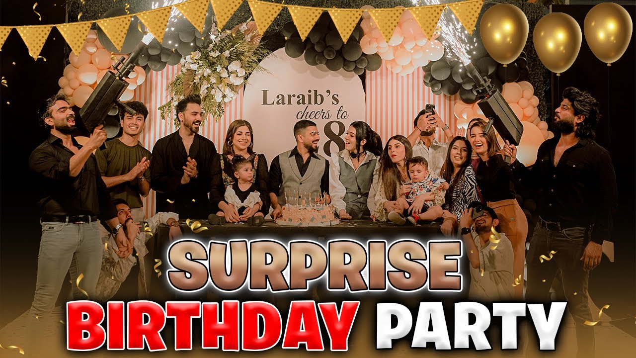 Birthday Per 28 Cakes Aur Sath Heee Laraib kay Sath Prank | Laraib Khalid | Zarnab Fatima | ZARAIB