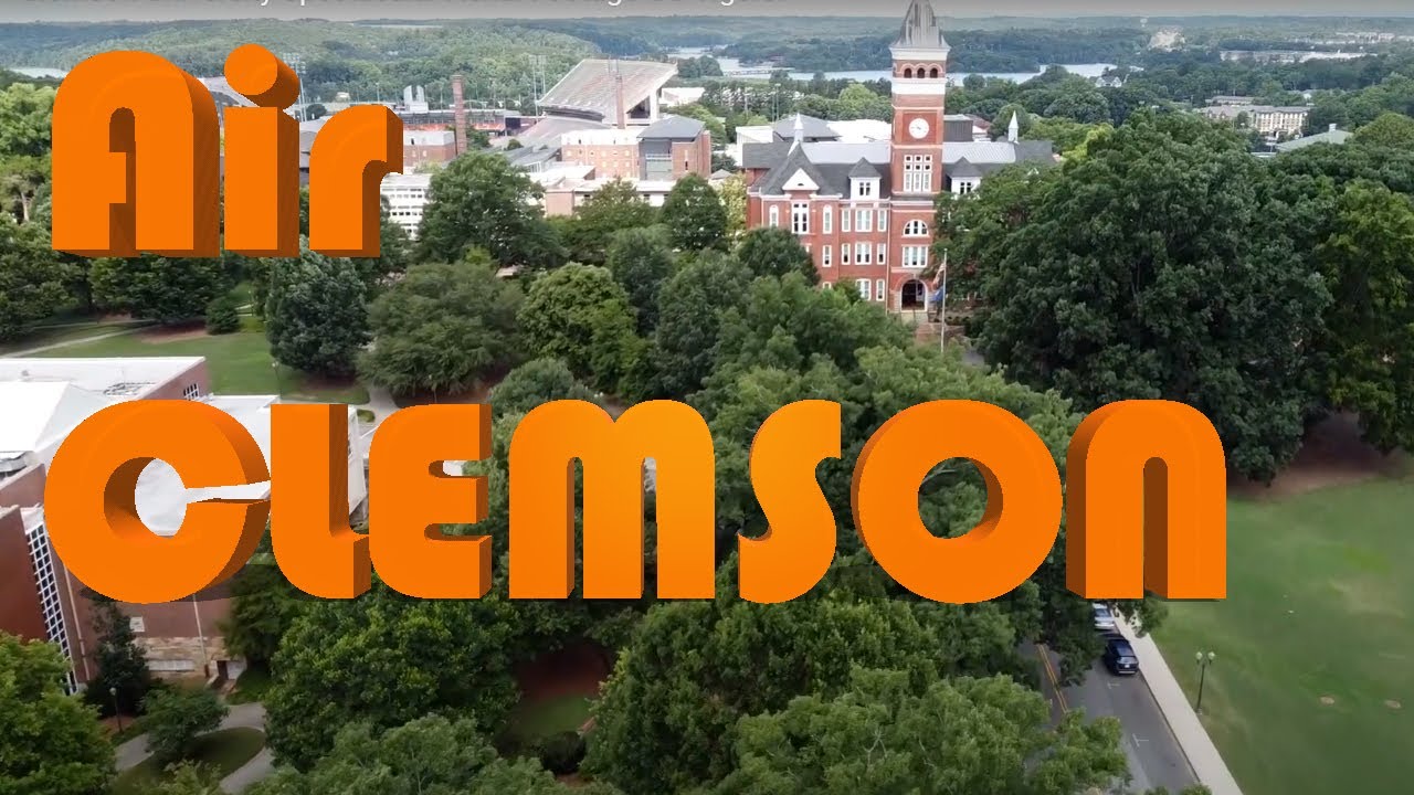 Clemson University Spectacular Aerial Footage GO Tigers!