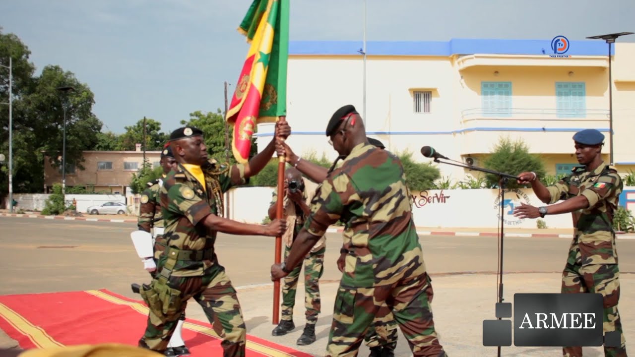 Thiès - Installation du nouveau Commandant de la Zone Militaire No 7
