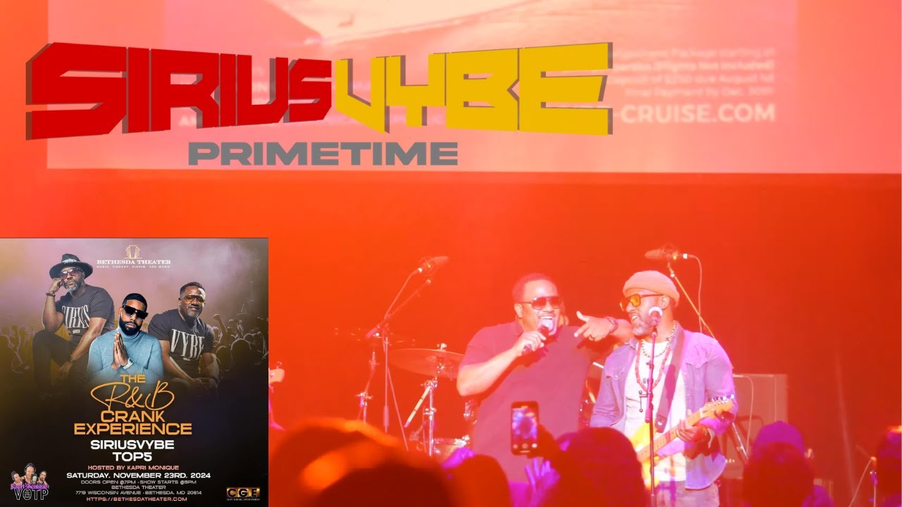 SiriusVybe Live Performance at Bethesda Jazz & Blues