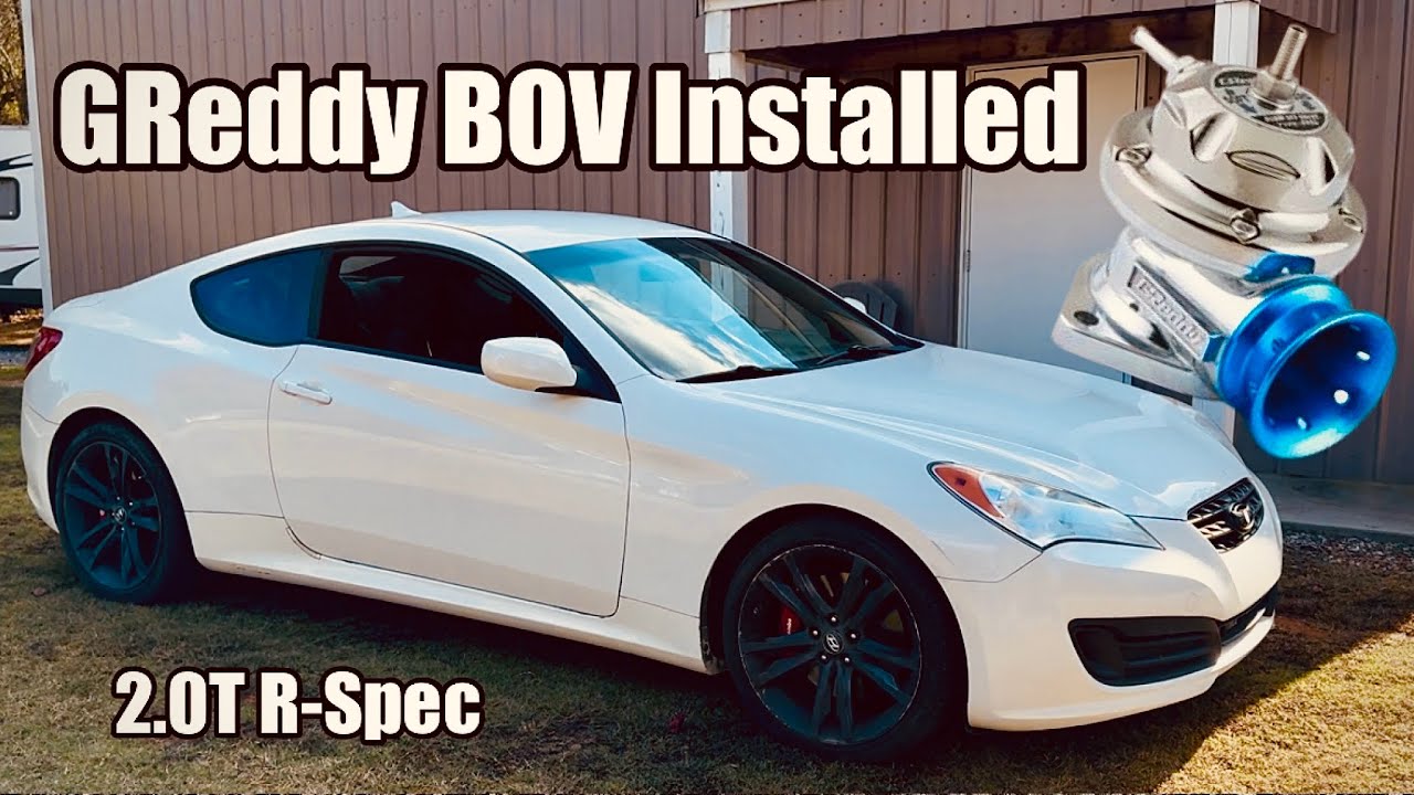 Установлен GReddy BOV — Hyundai Genesis Coupe R-Spec 2.0T 2010 года выпуска