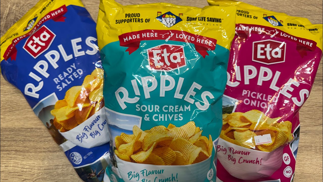 🇳🇿Eta Ripples（イータ・リップル)🍟ニュージーランドのポテチ